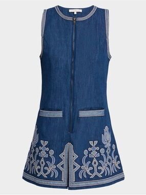 Ramy Brook Paulina Mini Denim Dress